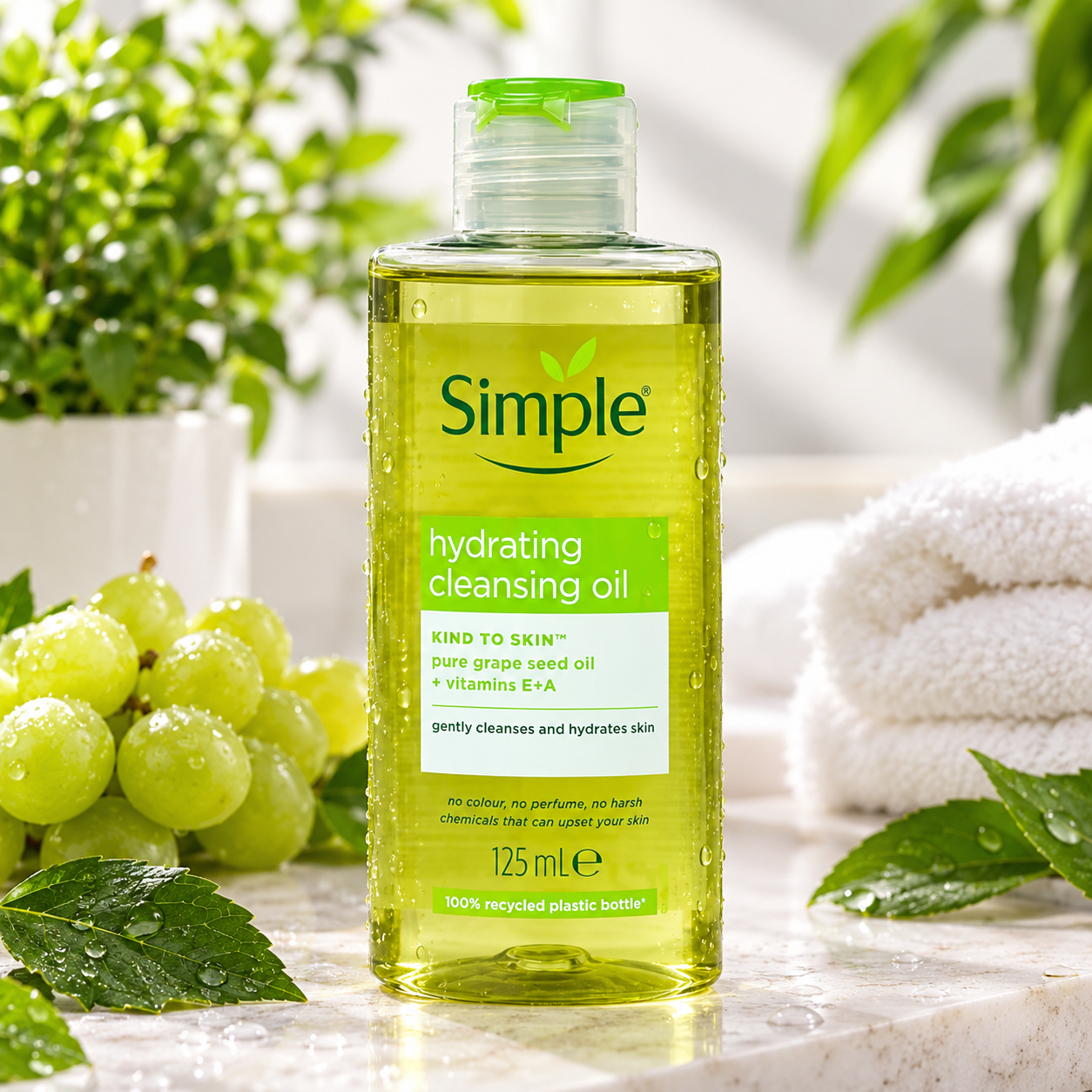 Simple Kind To Skin Hydrating Cleansing Oil