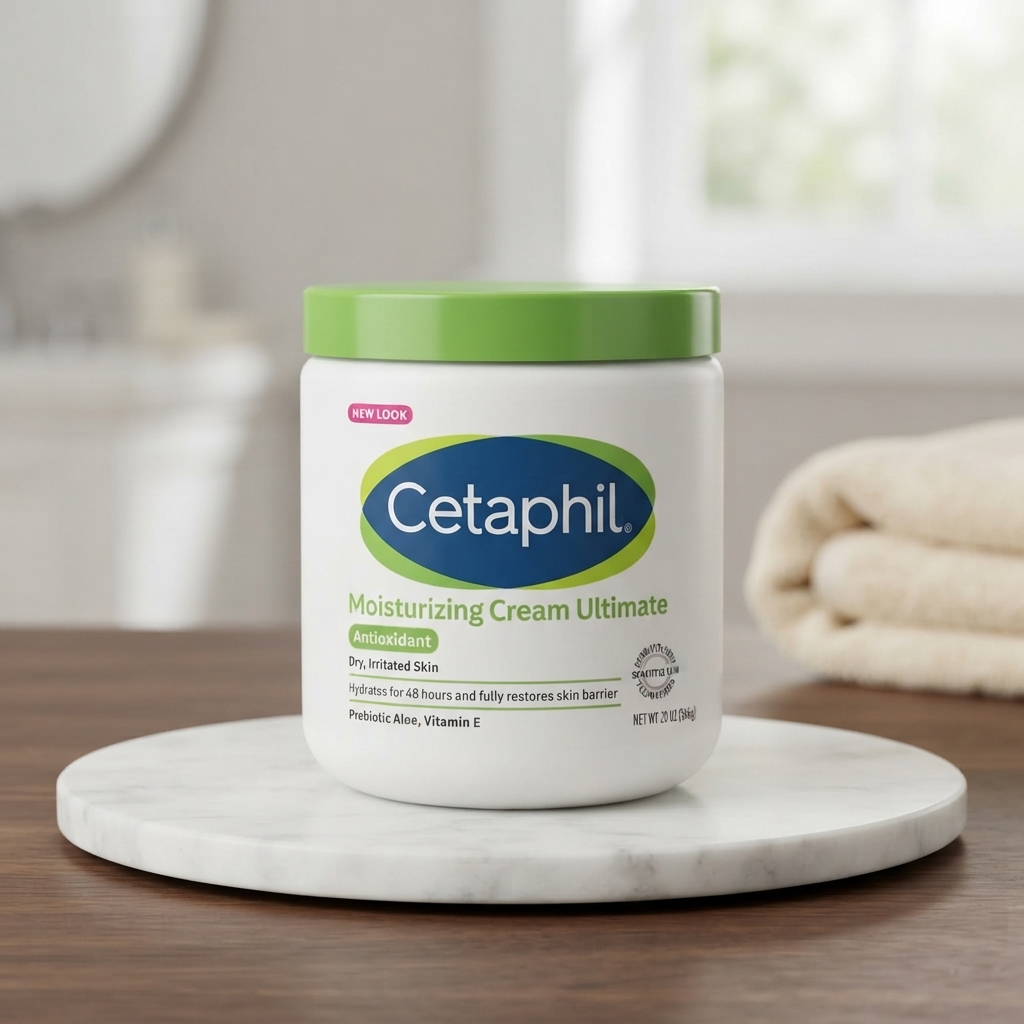 Cetaphil Moisturizing Cream Ultimate Antioxidant Dry irritated Skin 566ml - Image 2