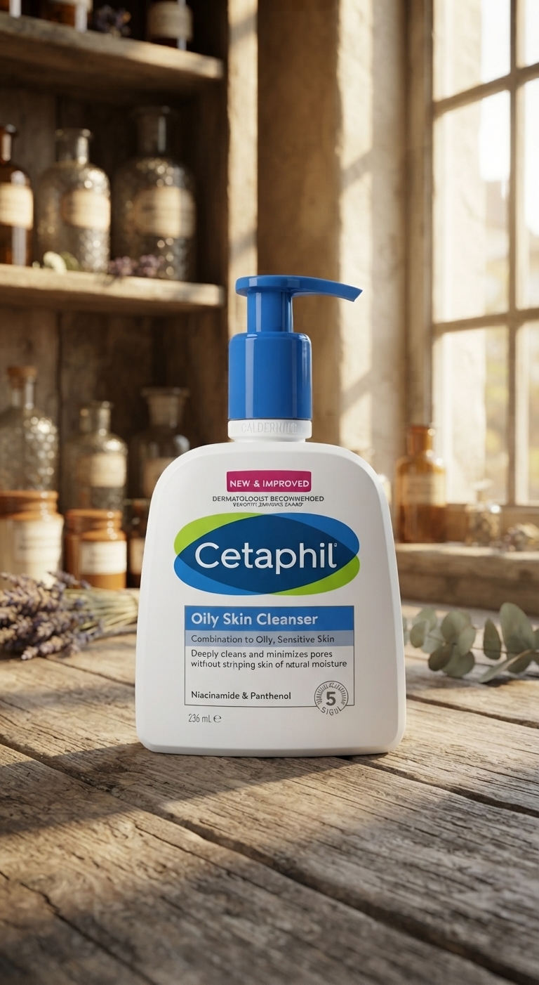 Cetaphil Oily Skin Cleanser for Combination to Oily and Sensitive Skin 236ml - Image 2
