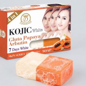Kojic Papaya Arbutin Soap for Glowing Skin in 7 Days