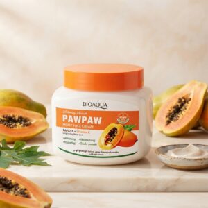 Bioaqua Whitening Nourish PawPaw Moist Face Cream with Papaya & Vitamin C - 300g