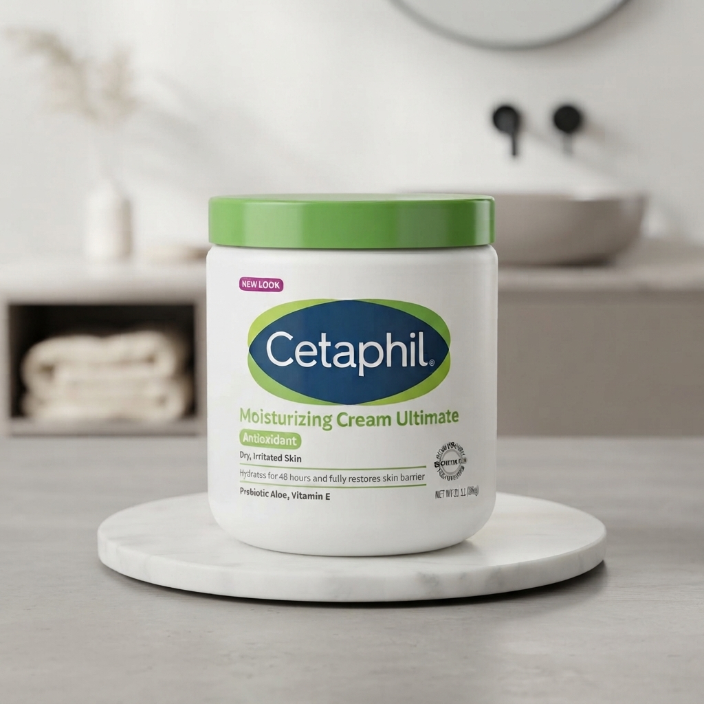Cetaphil Moisturizing Cream Ultimate Antioxidant Dry irritated Skin 566ml - Image 3