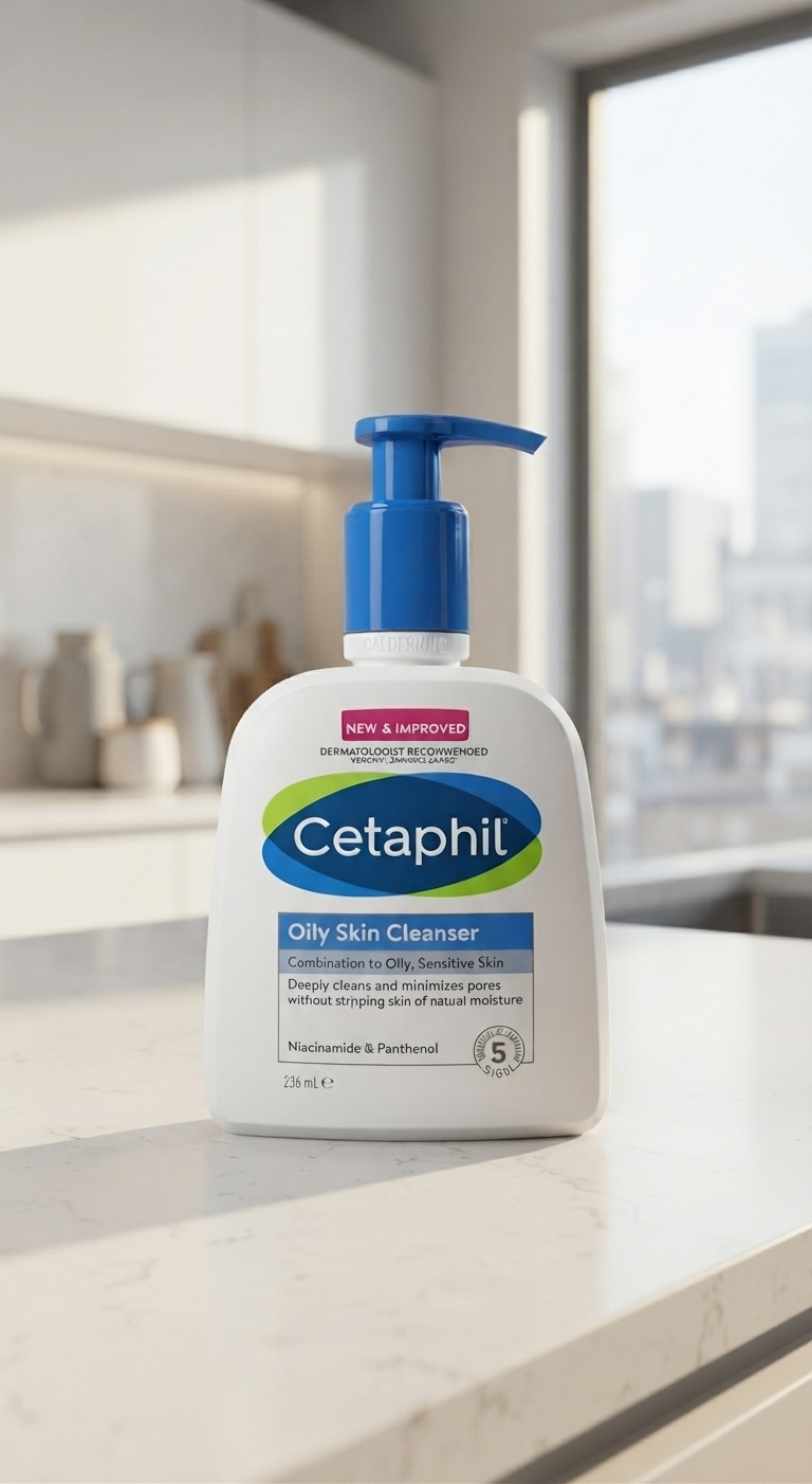 Cetaphil Oily Skin Cleanser for Combination to Oily and Sensitive Skin 236ml - Image 3